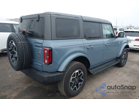 2025 Ford Bronco Outer Banks z USA, uszkodzony, nr VIN 1FMEE8BP5SLA41382